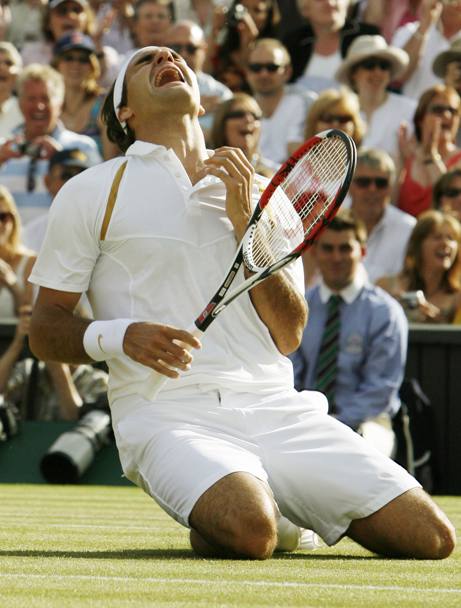 Wimbledon 2007: quinta vittoria ancora contro Nadal (Ap)